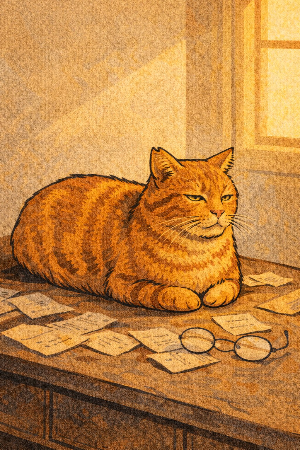 Miskin (office cat)